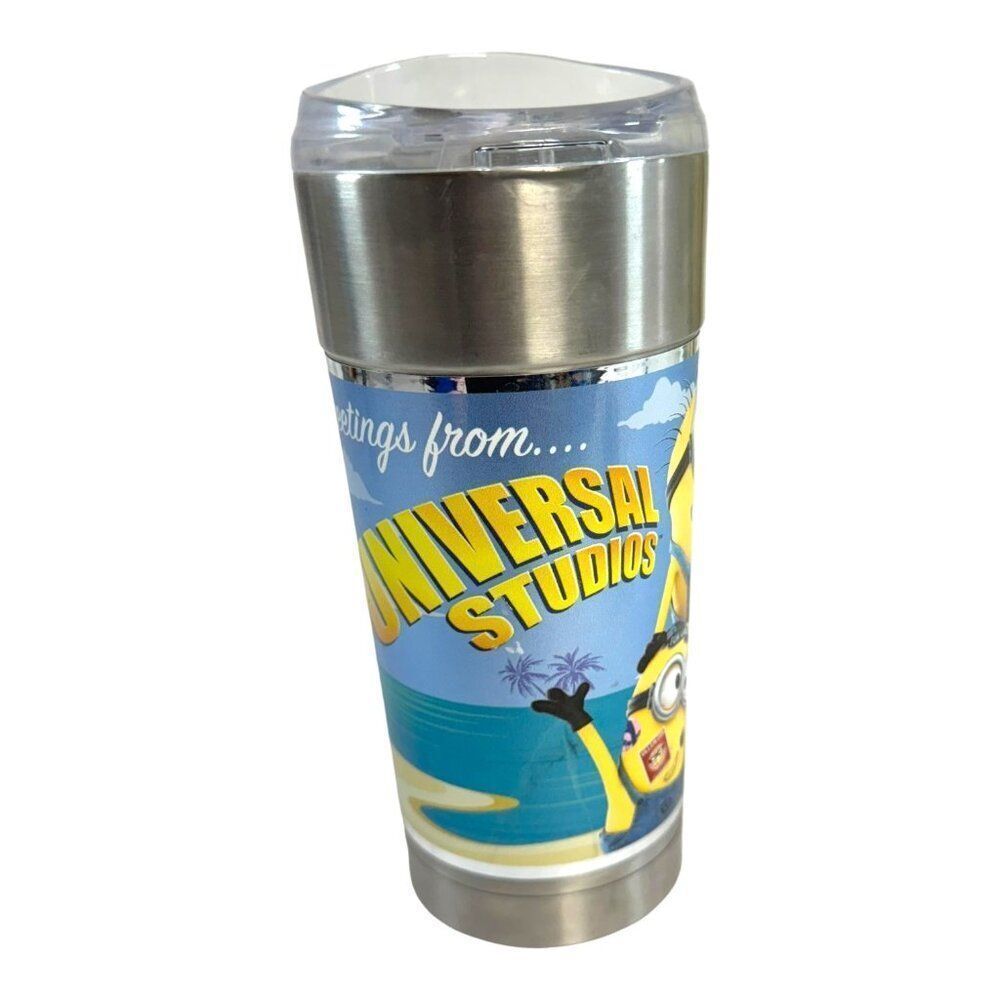 Minion Mail Universal Studios Stainless Steel Travel Mug 24oz Vacuum Insulated